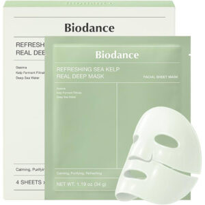 Biodance Refreshing Sea Kelp Real Deep Mask 4τμχ | Καθαρισμός & Πόροι