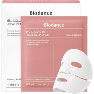 Biodance Bio-Collagen Real Deep Mask 34g (4τμχ) | Glass Skin & Σύσφιξη