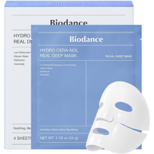 Biodance Hydro Cera-nol Real Deep Mask 34g (4τμχ) | Καταπράυνση & Ενυδάτωση