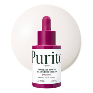 Purito Timeless Bloom Bakuchiol Serum 30ml | Αντιγηραντικός Ορός Προσώπου για Σύσφιξη