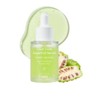 Purito Clear Code Superfruit Serum 30ml | Εξισορροπητικός Ορός Προσώπου για Λιπαρές Επιδερμίδες