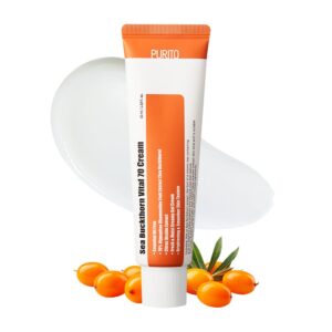 Purito Sea Buckthorn Vital 70 Cream 50ml | Ενυδατική Κρέμα Προσώπου για Λάμψη