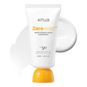 Anua Zero-Cast Moisturizing Finish Sunscreen 50ml | Αντηλιακή Κρέμα Προσώπου
