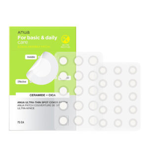 Anua Ultra Thin Spot Cover Patch 75τμχ | Προστατευτικά Επιθέματα Προσώπου για Ατέλειες